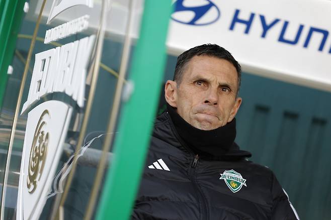 전주월드컵경기장/ K리그1/ 전북현대모터스 vs 강원FC/ 전북 거스 포옛 감독/ 사진 곽동혁