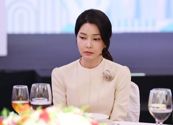 김건희 여사. 2024.10.09 뉴시스