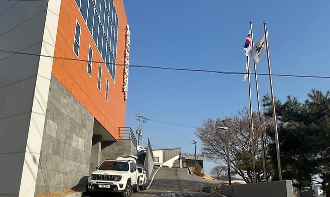 예산읍에 있는 더본 외식산업개발원. 송인걸 기자