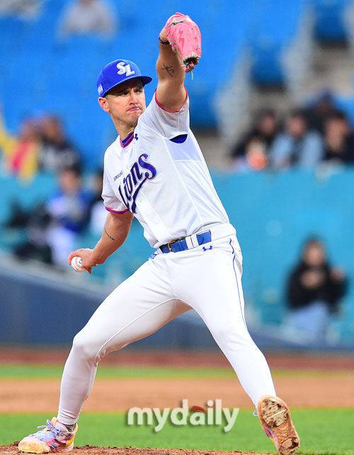 삼성 라이온즈 데이비드 뷰캐넌./마이데일리