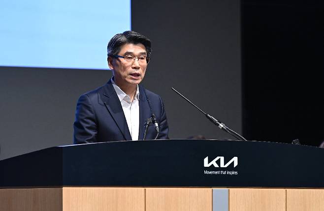 기아 송호성 사장. 기아 제공