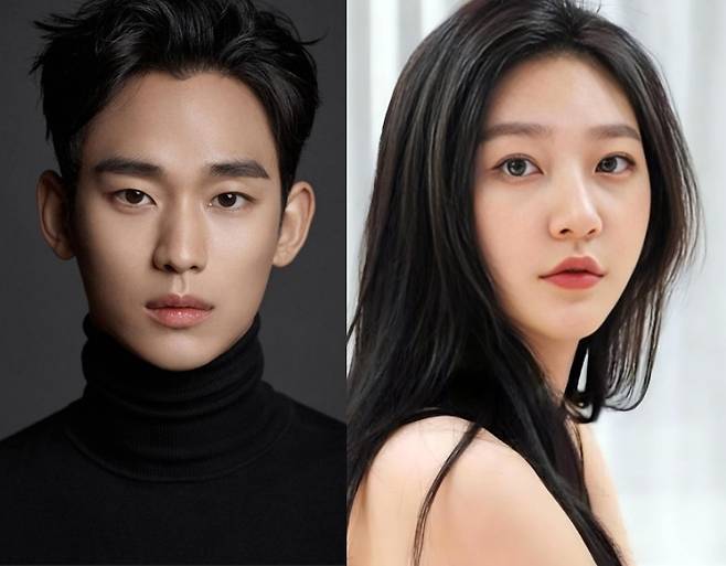 배우 김수현(왼쪽)과 고 김새론. 골드메달리스트 제공, 김새론 SNS캡처