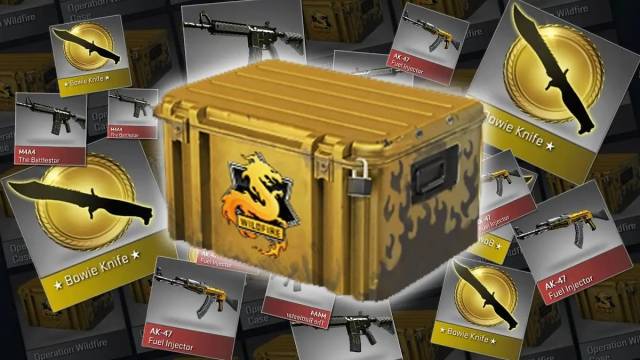 ▲<카운터 스트라이크: 글로벌 오펜시브(CS:GO)>에서 거래되는 확률형 아이템의 모습. 흔히 <카스>라고 불리는 이 1인칭 슈팅 게임(FPS)은 지금도 유럽에서 가장 널리 즐겨지고 있는 게임 중 하나다. (최근엔 <카운터 스트라이크 2>로 업데이트 되었다.) 워낙 인기가 많은 게임인지라 유럽에서 확률형 아이템 관련 논쟁이 불거지면 언제나 빠지지 않고 등장하는 단골 손님(?)이기도 한다. 이 게임은 확률형 아이템에서 얻은 물건을 유저들이 사고 팔 수 있으며, 미국에 본사를 둔 초대형 게임 퍼블리셔 밸브(Valve)가 서비스하고 있다. (사진 출처: https://www.eurogamer.net/cs-go-update-blocks-players-in-netherlands-and-belgium-from-opening-loot-boxes)