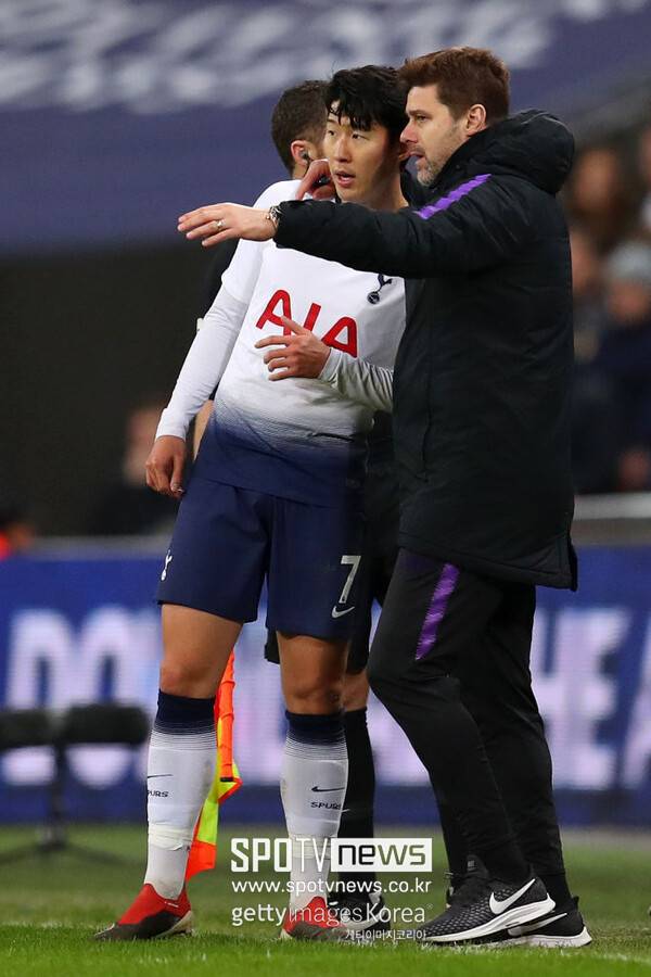 ▲ 마우리시오 포체티노 전 토트넘 홋스퍼 감독과 손흥민은 각별한 사이로 잘 알려져 있다.