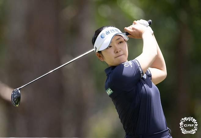 유현조의 3라운드 모습 [KLPGA 제공. 재배포 및 DB 금지]