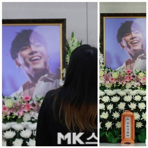 故 휘성이 가족과 동료들의 배웅 속에서 영면에 들었다. 사진=사진공동취재단