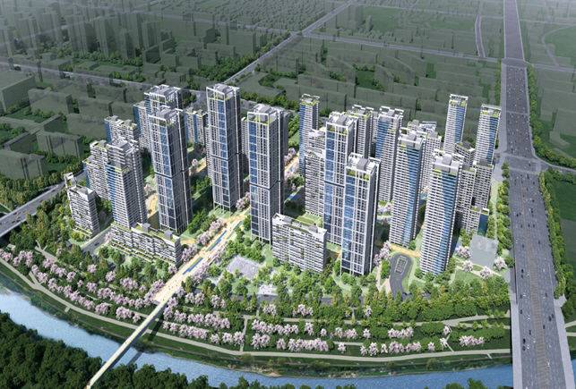 [서울=뉴시스] 대치미도아파트 재건축 조감도. 2025.03.16. (자료=서울시 제공) *재판매 및 DB 금지