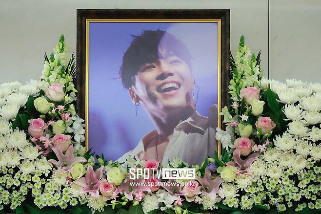 ▲ 고 휘성 빈소. ⓒ사진공동취재단