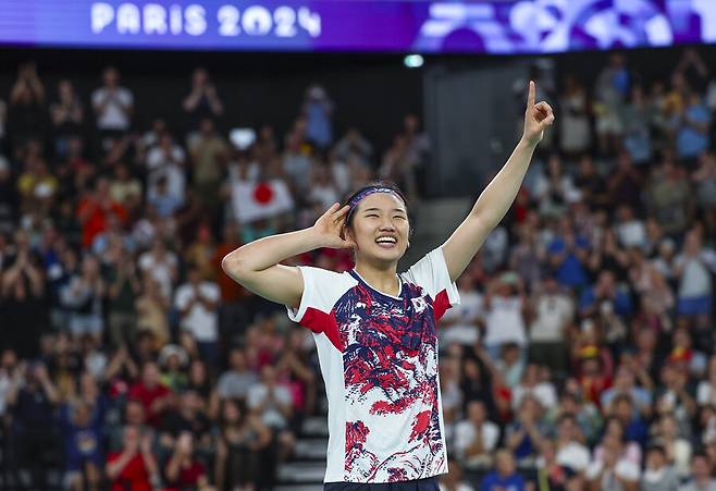 ▲ 안세영(사진)은 지난해 전영오픈 준결승에서 야마구치에게 패한 아픔을 설욕했다. ⓒ연합뉴스