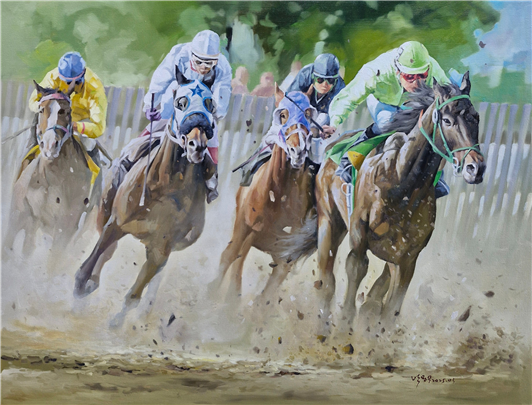 대지의 앙상블 116.8×91.0 oil on canvas 2025