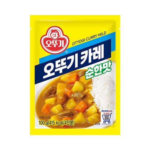 오뚜기 3분 카레 순한맛. 오뚜기몰 누리집 갈무리
