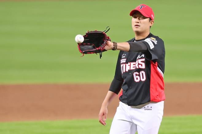 ▲ 마운드에 선 김도현 [KIA타이거즈]&nbsp;