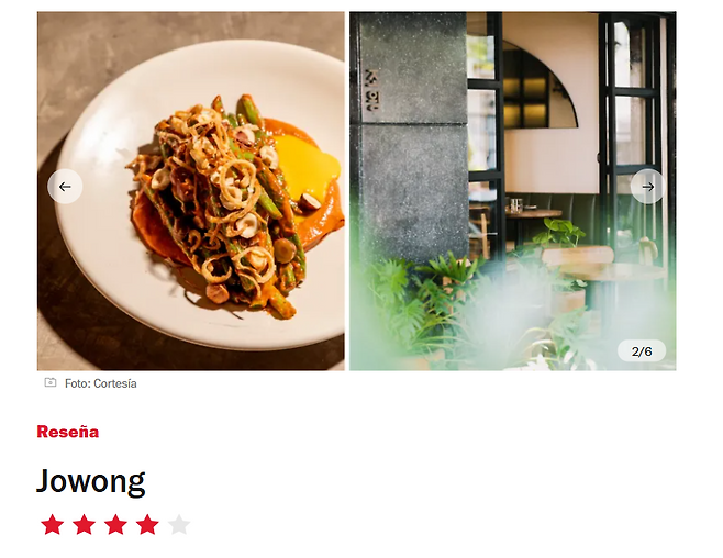 매거진 ‘타임아웃’이&nbsp;소개한 멕시코시티의 한식당 ‘조왕’. 타임아웃 사이트 캡처