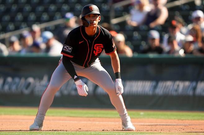 ▲ 이정후는 관리 차원에서 이틀 연속 시범경기에 결장하나 큰 부상은 아니라 며칠 안에 정상적인 복귀가 기대를 모으고 있다. ⓒ연합뉴스/AP통신