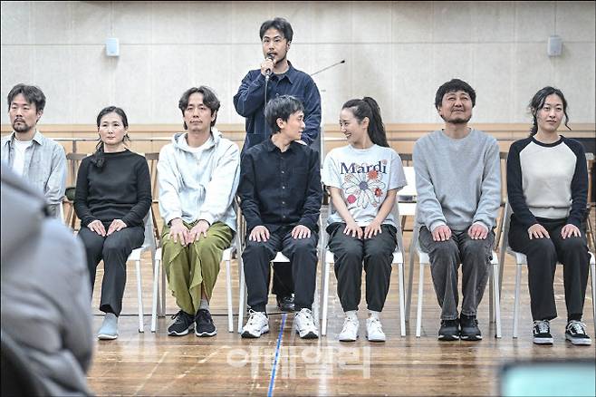 연극 ‘코믹’ 연습 공개 현장(사진=세종문화회관)