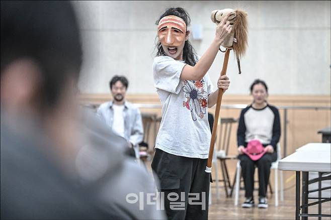 연극 ‘코믹’ 연습 공개 현장(사진=세종문화회관)