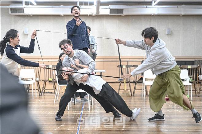 연극 ‘코믹’ 연습 공개 현장(사진=세종문화회관)