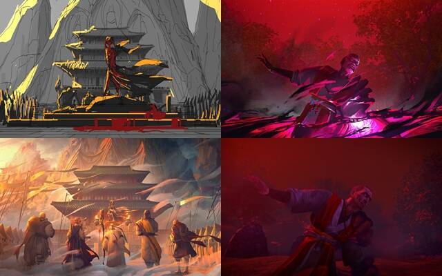 김 감독은 "음악에 신경 쓰다 보니까 대사가 묻힐 가능성도 있을 것 같았다. 모든 측면을 놓치고 싶지 않았다"고 한국어 자막을 넣은 이유를 밝혔다. 사진은 콘셉트 아트. /로커스