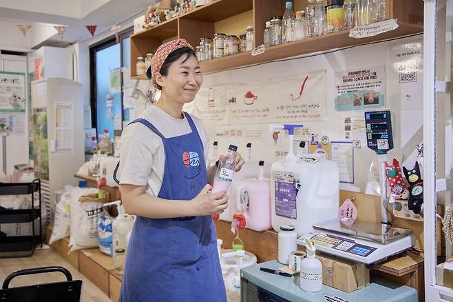 고금숙 알맹상점 공동대표. 고금숙 대표 제공