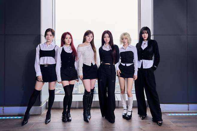 그룹 스테이씨.(왼쪽부터 재이, 시은, 세은, 아이사, 수민, 윤.) / 사진=하이업엔터테인먼트.