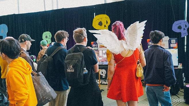 ▲ 게이머도, 개발자도 천사도 함께 하는 GDC