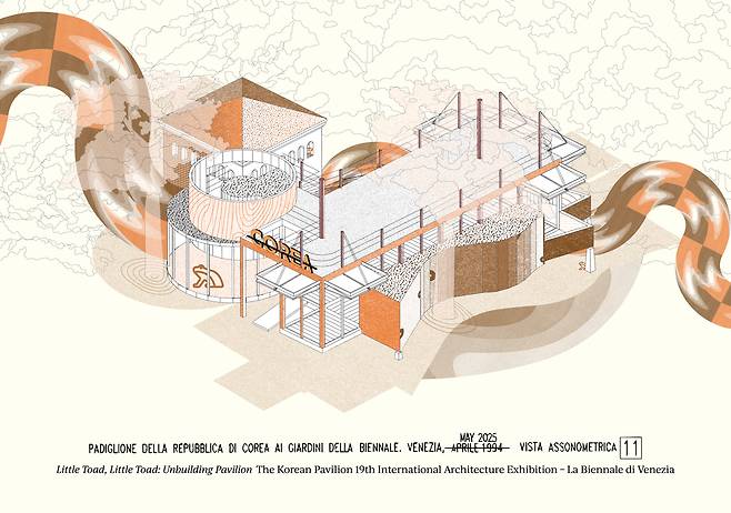 Layout image of Korean Pavilion for Venice Biennale 2025 (Arko)