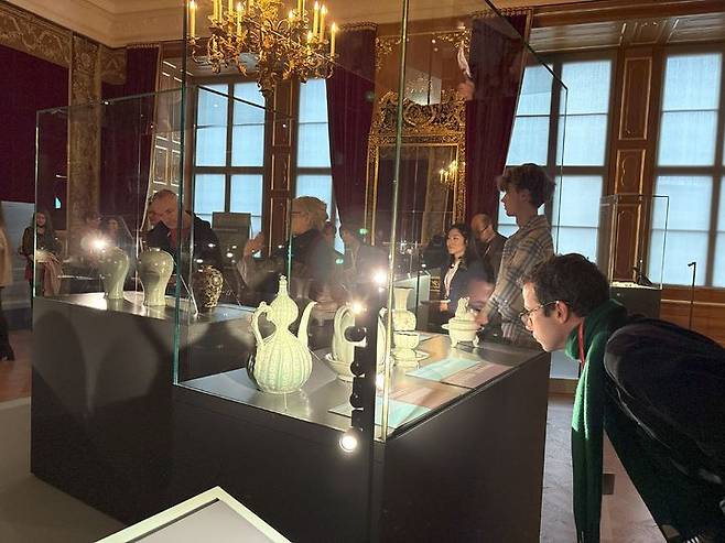 독일 드레스덴 성에서 열린 '백 가지 행복, 한국문화특별전' 전경. *재판매 및 DB 금지