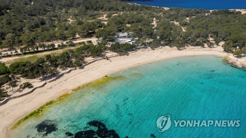 스페인 이비사섬 해변 [EPA 연합뉴스 자료사진. 재판매 및 DB 금지]