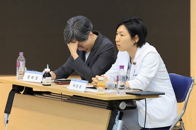 강희경 서울의대·병원 교수 (왼쪽), 하은진 서울의대·병원 교수. (사진=연합뉴스)