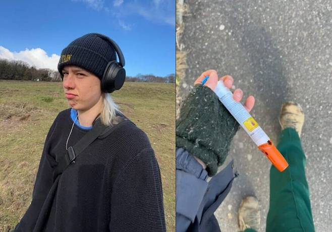 코로나에 감염된 이후 추위에 알레르기 반응이 생겼다는 여성의 사연이 소개됐다. [사진='더선' 보도내용]