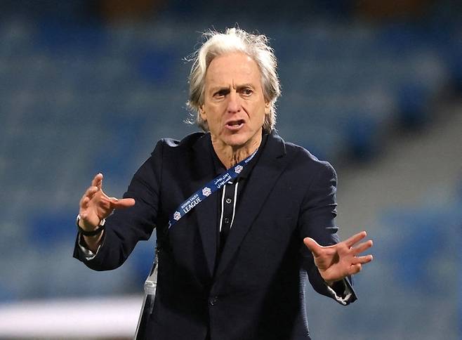 알 힐랄의 조르제 제수스 감독. 로이터연합뉴스