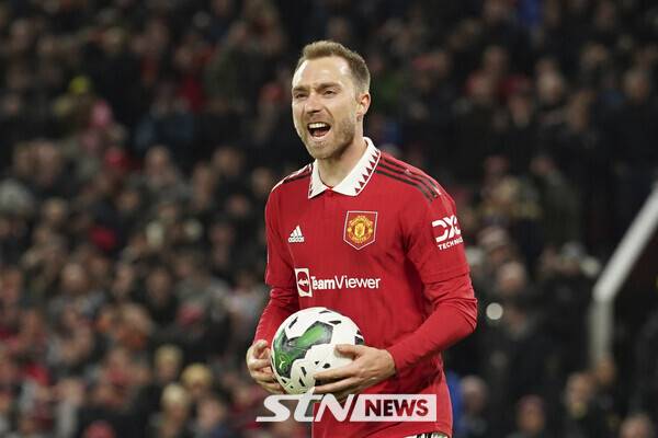 맨체스터 유나이티드 크리스티안 에릭센. 사진┃뉴시스/AP