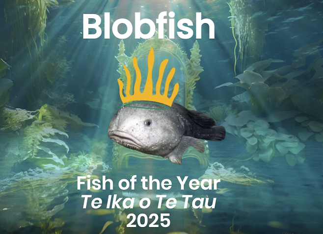 '블롭피쉬'(Blobfish)가 뉴질랜드에서 '올해의 물고기'로 선정됐다.  '마운틴 투 시 컨서베이션 트러스트 홈페이지