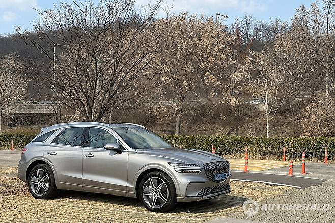 제네시스 GV70 전동화 부분변경(오토헤럴드 김훈기 기자)