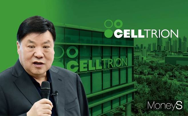 사진은 서정진 셀트리온 회장과 셀트리온 사옥 전경. /그래픽=김은옥 기자