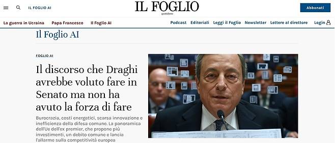 [Il Foglio AI]