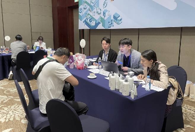 베트남에서 열린 수출상담회 [충북도 제공. 재판매 및 DB 금지]