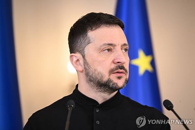 볼로디미르 젤렌스키 우크라이나 대통령 [EPA 연합뉴스 자료사진]
