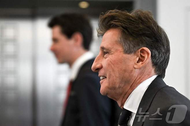 IOC 회장에 도전하는 세바스찬 코. ⓒ AFP=뉴스1