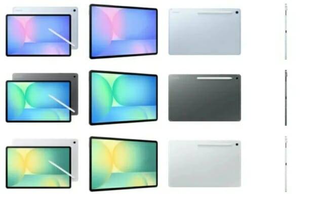 갤럭시탭S10 FE 플러스 렌더링 (출처=윈퓨쳐)
