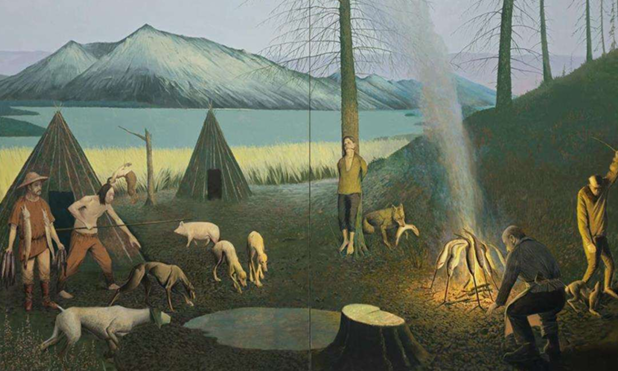 강철규 '이방인과 포식자'. 금호미술관 제공