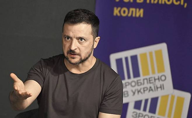 젤렌스키 우크라 대통령