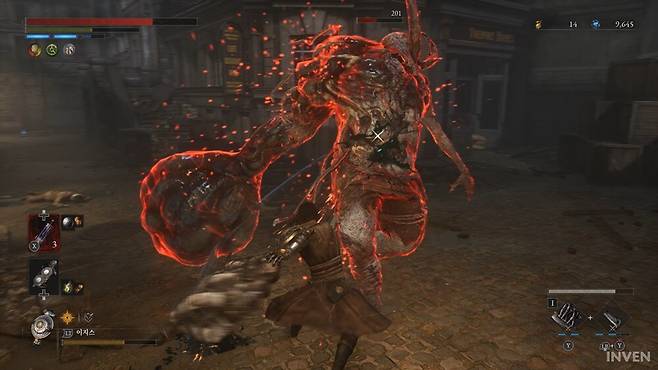 ▲ 아예 거리를 벌리던가 퍼펙트 가드로만 막을 수 있는 퓨리 어택