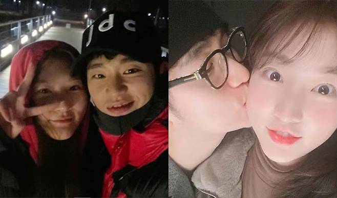 배우 고(故) 김새론 유족이 유튜브 채널 '가로세로연구소'를 통해 고인과 배우 김수현이 함께 찍은 사진을 공개했다. /사진=유튜브 채널 '가로세로연구소' 영상