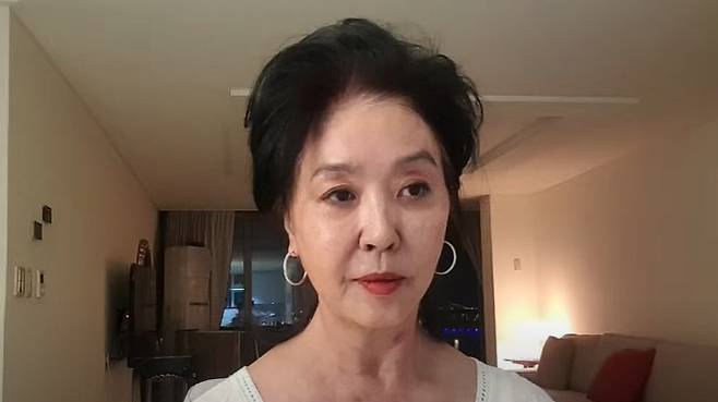 김부선 채널 영상 캡처