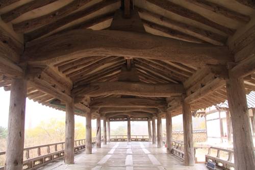 보물 '안동 병산서원 만대루' [국가유산청 국가유산포털 제공. 재판매 및 DB 금지]