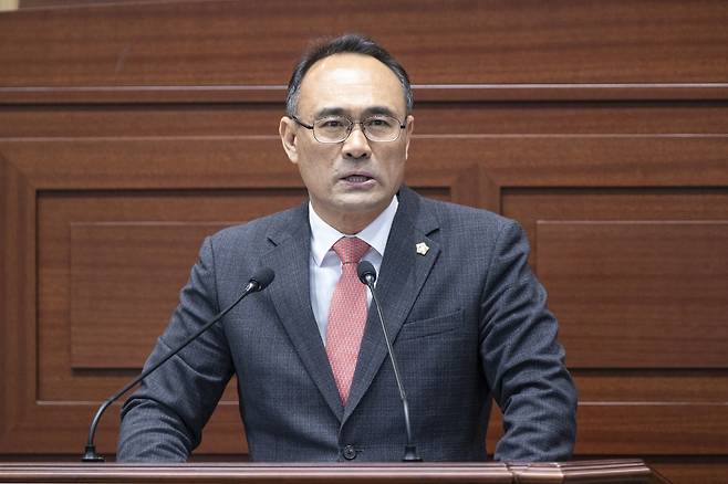 황재철 경북도의원 5분 자유발언 [경북도의회 제공. 재판매 및 DB 금지]