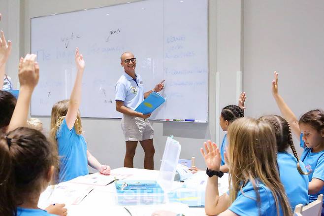 이랜드파크 해외법인 마이크로네시아 리조트 법인(MRI)이 운영하는 PIC사이판의 아카데믹 펀 스쿨링(사진=MRI)