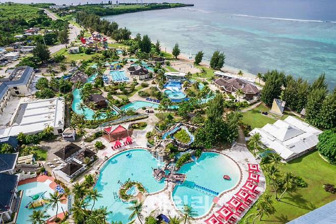 이랜드파크 해외법인 마이크로네시아 리조트 법인(MRI)이 운영하느 PIC사이판 전경(사진=MRI)