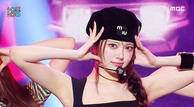 르세라핌 홍은채. 사진 | MBC 방송화면